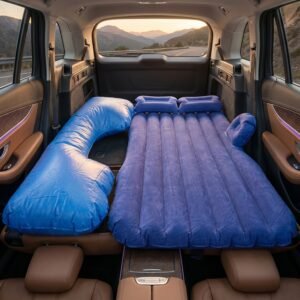 Car Air Mattress � Portable & Quick Inflate for Travel Comfort