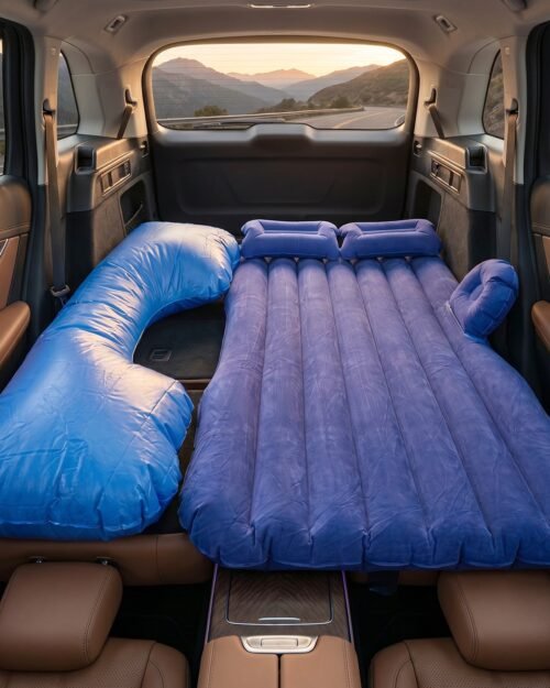 16091_01_main.jpg Car Air Mattress � Portable & Quick Inflate for Travel Comfort