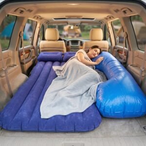 Car Air Mattress � Portable & Quick Inflate for Travel Comfort