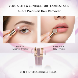 19288.png 2-in-1 Eyebrow Razor – Rechargeable, Painless Hair Shaver with LED Light