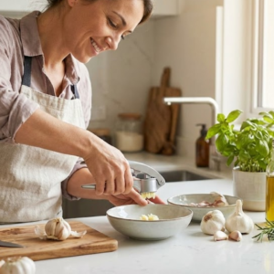 Aluminum Garlic Press – Easy-to-Use Kitchen Tool | ToolMate Pro
