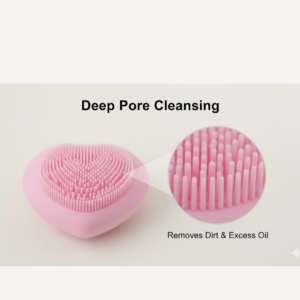 19434.png Silicone Face Wash Brush – Heart-Shaped Deep Cleansing | Glimmerly
