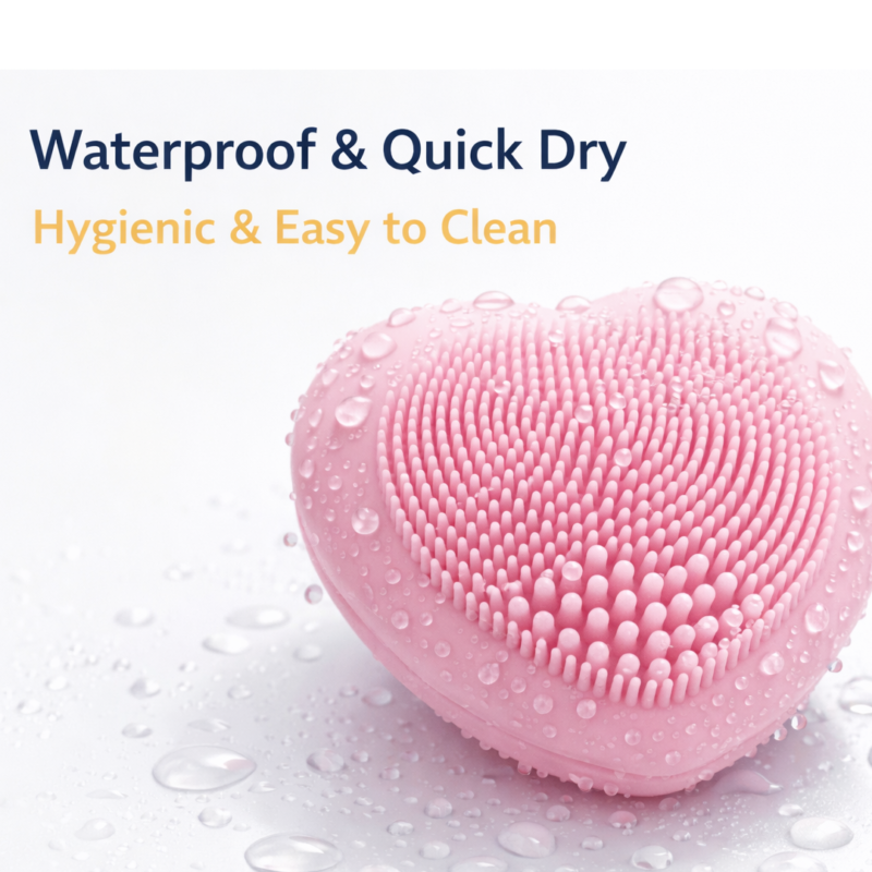 19435.png Silicone Face Wash Brush – Heart-Shaped Deep Cleansing | Glimmerly