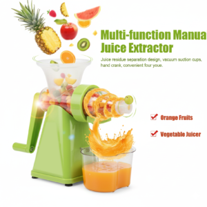 Manual Plastic Juicer � Easy, Compact & Durable for Fresh Juices