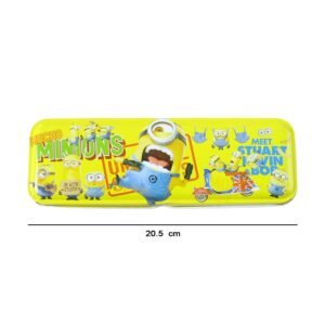Cartoon-themed Metal Pencil Box – Cute & Durable School Storage