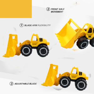 Friction-Powered Construction Toy � Durable & Battery-Free Play Vehicle