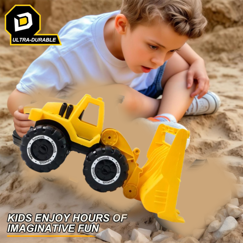 Friction-Powered Construction Toy � Durable & Battery-Free Play Vehicle