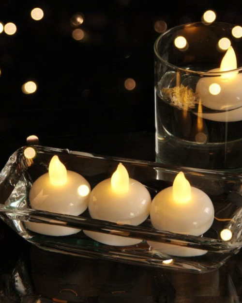 Flameless Floating Candles � Safe & Long-lasting Water Decor