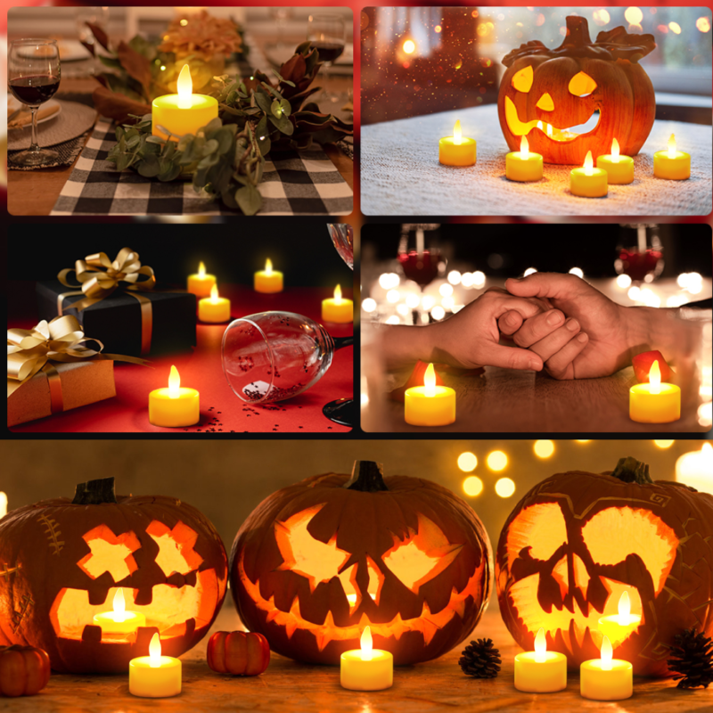 Flameless Floating Candles � Safe & Long-lasting Water Decor