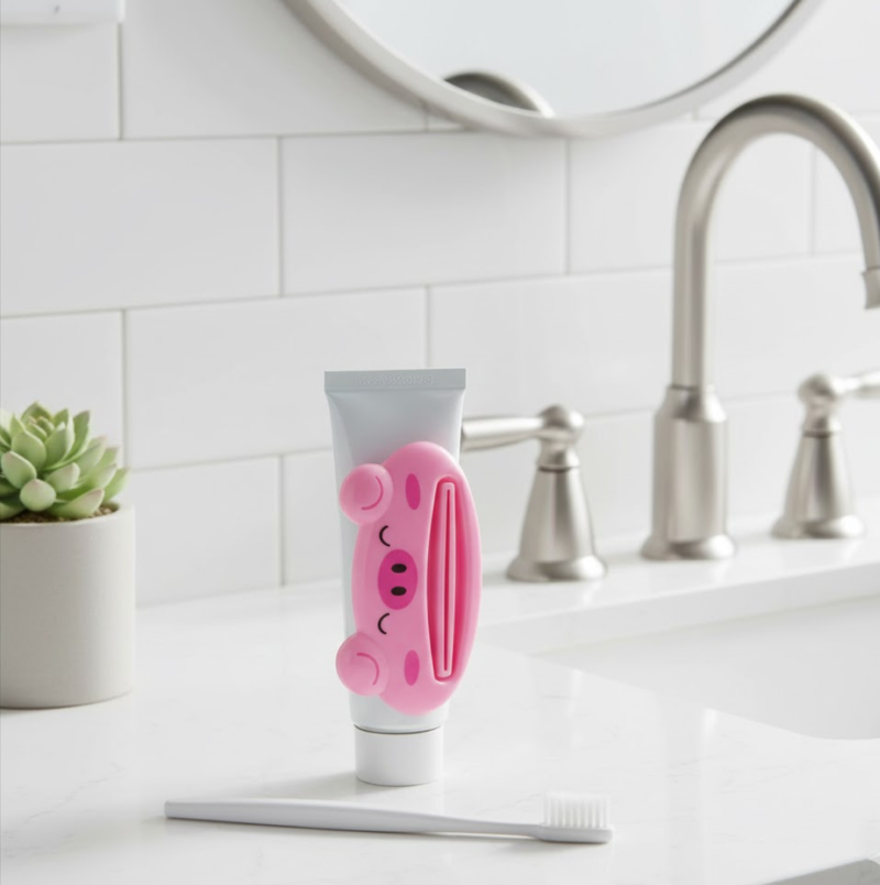 Animal Toothpaste Tube Squeezer � Easy and Eco-Friendly Dispensing