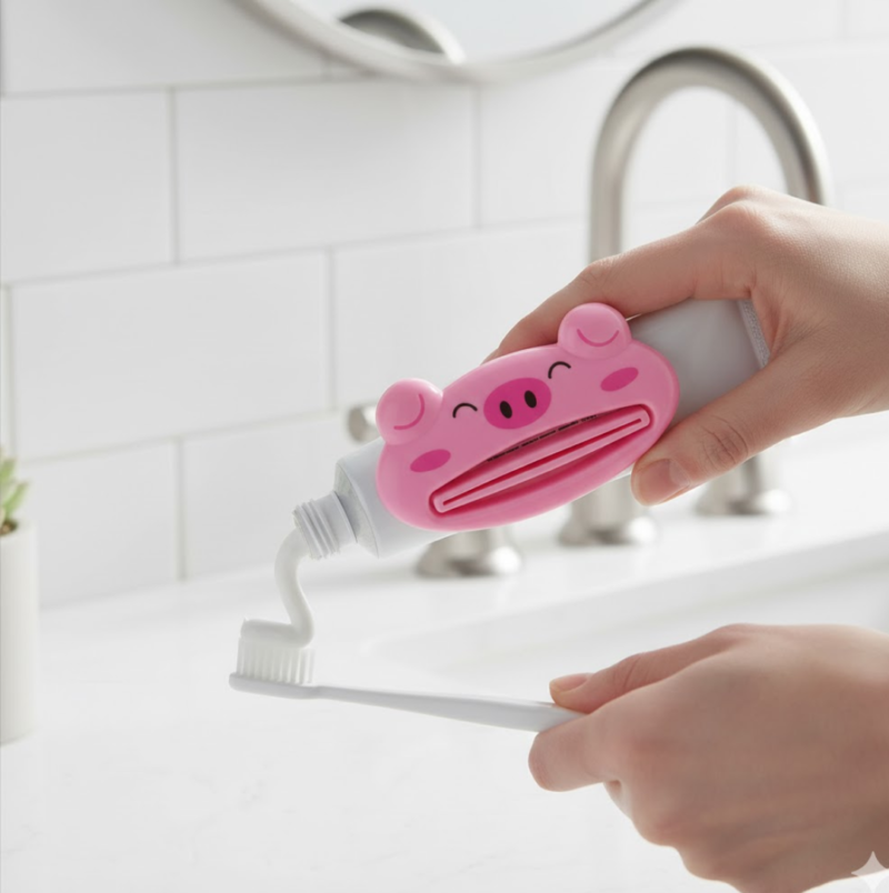 Animal Toothpaste Tube Squeezer � Easy and Eco-Friendly Dispensing