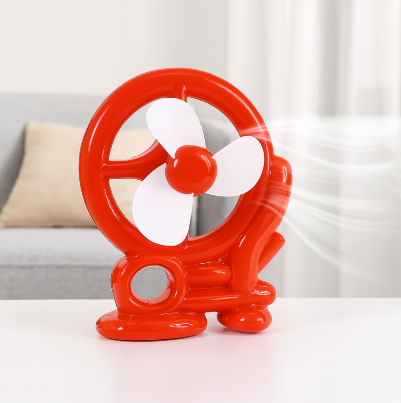 Mini Cooling USB Fan – Portable Desk Fan for Home & Office | Velvet Wheels