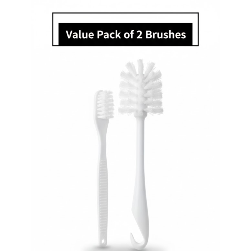 Multifunctional Cleaning Brush � For Bottles & Jars, Durable & Ergonomic