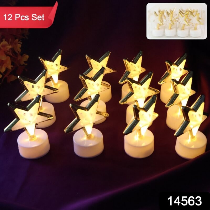 21d335b5-42cf-4c1f-8371-c7f4fcc1d5e0.jpg Star Shaped Flameless LED Candles – Safe & Elegant Décor Set