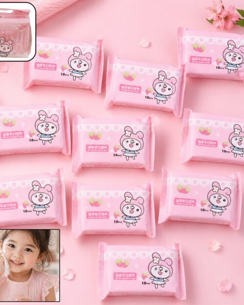 Wet Wipes for Kids � Gentle Cleansing & Portable Packaging
