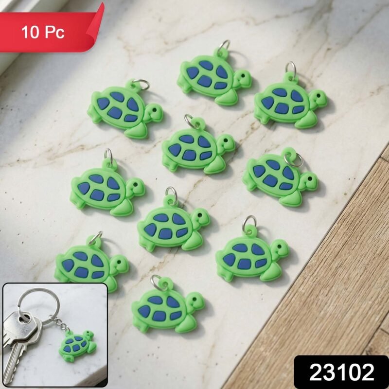 231021.jpg Turtle Keychain Set – Fun & Vibrant Animal Accessories
