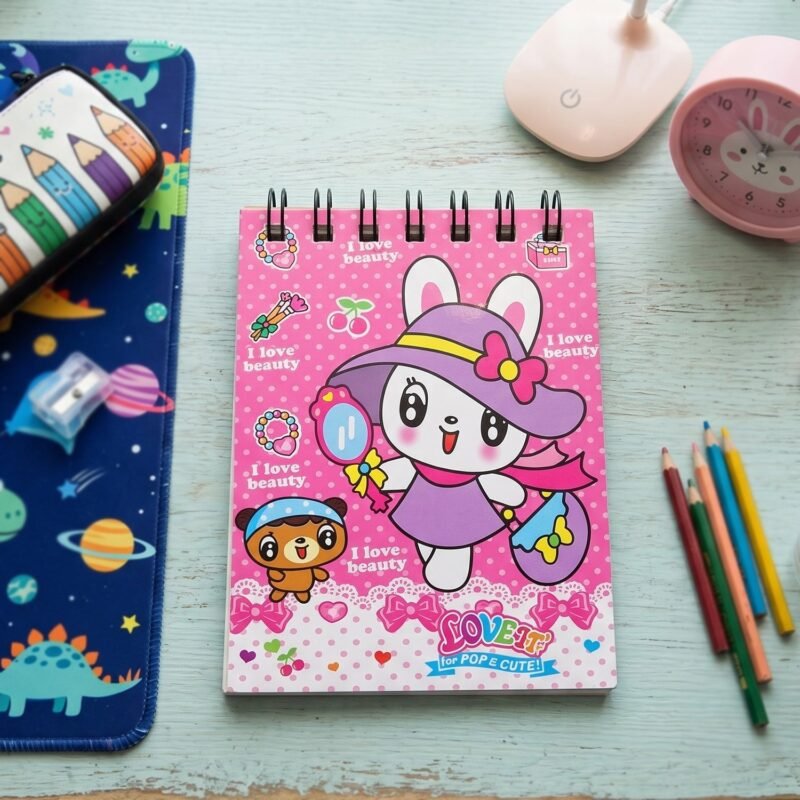 Kids Stationery Set � 7-in-1 Cute Pink Gift Pack for Girls