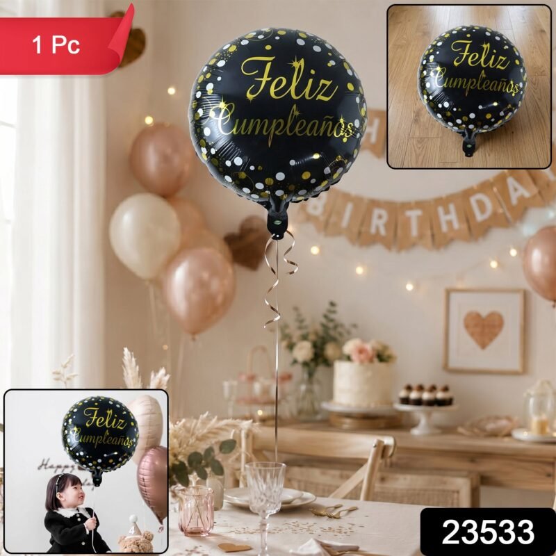 23533.jpg Feliz Cumpleanos Foil Balloon � Bright Party Decor for Birthdays