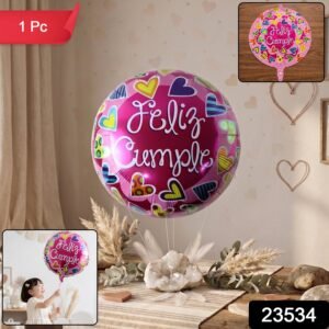 23534.jpg Feliz Cumple Foil Balloon � Bright Colorful Birthday Decor
