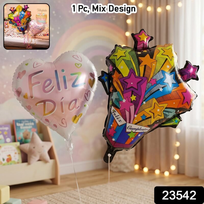 Feliz Dia Celebration Foil Balloon � Vibrant Party Decor