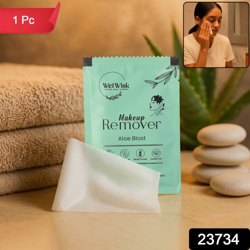 Makeup Remover Wet Wipes � Gentle & Travel-Friendly Facial Cleansing