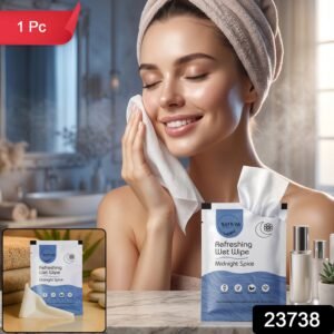 23738.jpg Wet Wipes � Gentle Cleansing for Face, Body & Hands (1 Pc)