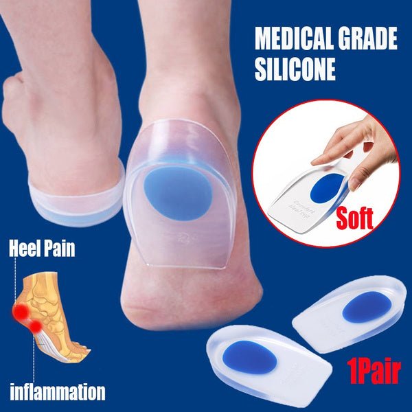 2_81c9ab2c-2299-4b14-8933-86b705ffd9f2.jpg Gel Heel Cups – Silicone Pads for Heel Pain Relief | Velvet Wellness