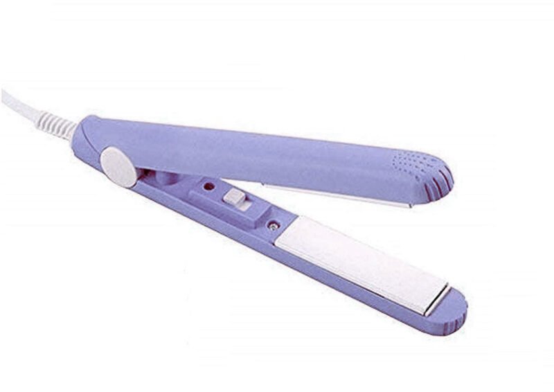 Mini Hair Styler – Ceramic Straightener & Curler | Velvet Wellness