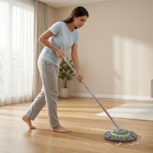 2in1Self-WringingTwistSqueezeMopStick-03.jpg 360° Spin Mop – Adjustable Handle & Microfiber Head for Effortless Cleaning