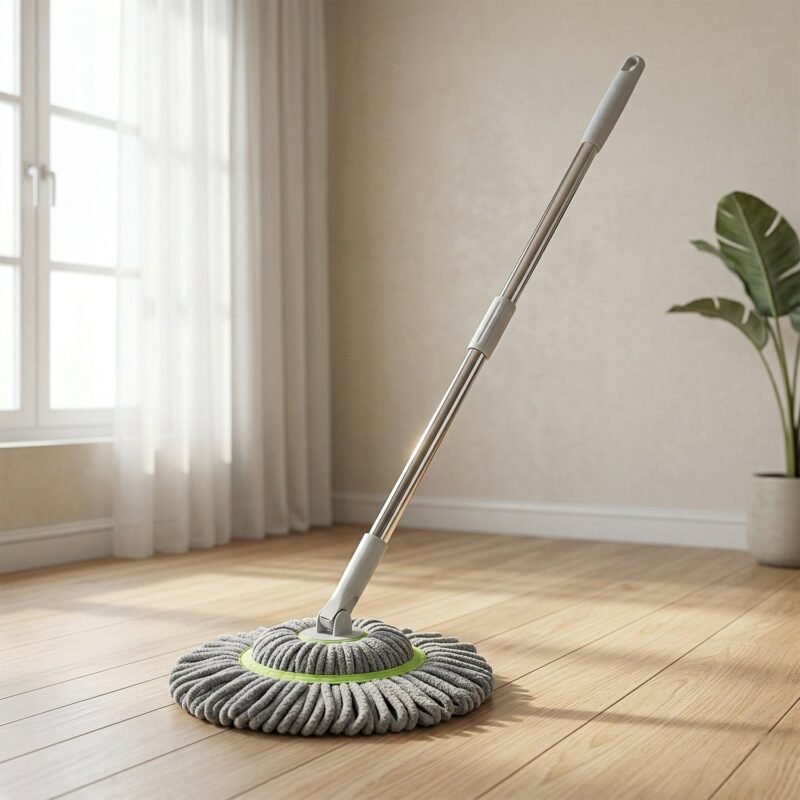 2in1Self-WringingTwistSqueezeMopStick-06.jpg 360° Spin Mop – Adjustable Handle & Microfiber Head for Effortless Cleaning