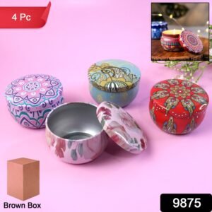 3569875-oldsku9851_metal_mandala_candle_container_1pc-Av-Sv.jpg Mandala Printed Metal Candle Container – Reusable 4 Piece Set