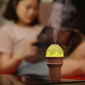 37f0cbc2-4e7c-4f6f-8534-9e279f0e0afb_127b1af4-cf7a-4473-b0c3-e83b3deba33b.jpg Ice Cream LED Humidifier � Portable Air Moisturizer & Fragrance Diffuser