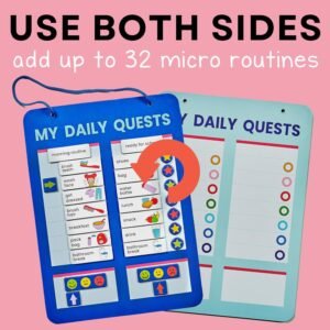 Magnetic Routine Board � Engaging Habit Tracker for Kids