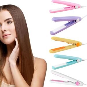 Mini Hair Styler – Ceramic Straightener & Curler | Velvet Wellness