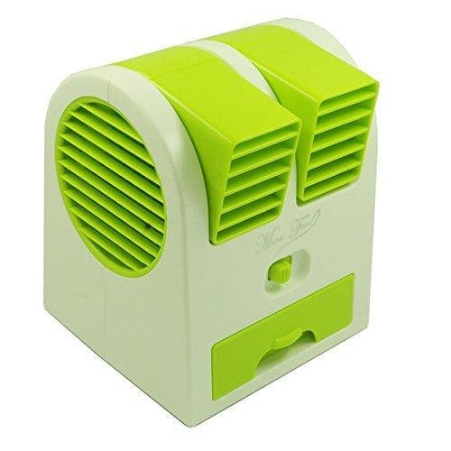 Dual Bladeless Mini Air Conditioner – USB & Fragrance</title_html>