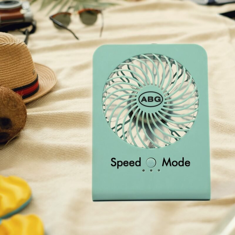 4810.jpg Portable Desk Fan – Quiet 3-Speed USB Power for Home & Office | VoltDesk