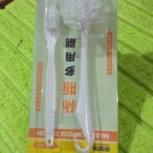 Multifunctional Cleaning Brush � For Bottles & Jars, Durable & Ergonomic