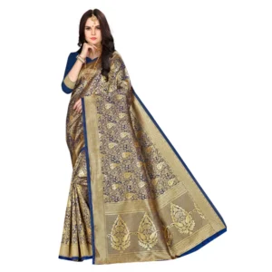 49730763957_fa7691ab54_o_d-1000x1000-1.webp Generic Women's Banarasi silk Saree with Blouse (Navy blue, 5-6mtr)