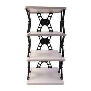 4layersRack-04.jpg Multipurpose Foldable 4 Layer Storage Rack � Space Saving Organizer
