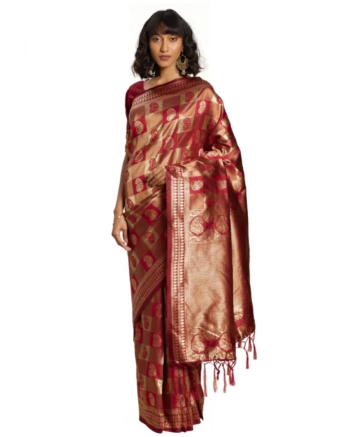 50443404311_dfe1455e9c_o_d-1000x1000-1.webp Generic Women's Banarasi Silk Saree (Red, 5-6mtrs)