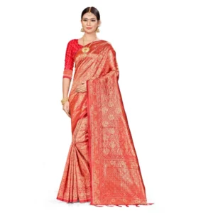 50967970248_8c2970da95_o_d-1000x1000-1.webp Generic Women's Banarasi Silk Saree (Peach,5-6 Mtrs)