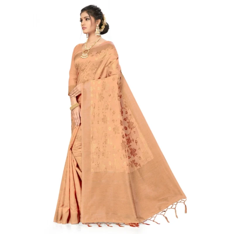 50968788342_9db354965b_o_d-1000x1000-1.webp Generic Women's Banarasi (Spun Cotton) Saree (Beige,5-6 Mtrs)