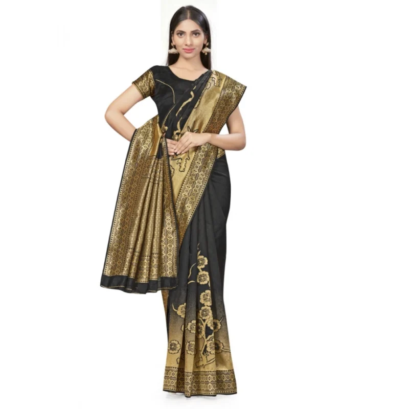 50968795782_ac32521bf4_o_d-1000x1000-1.webp Generic Women's Banarasi Silk Saree (Black,5-6 Mtrs)