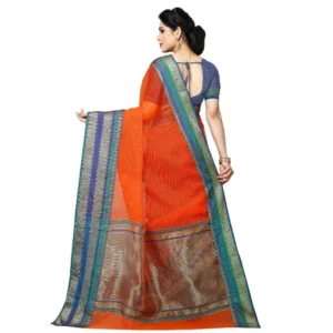 51339821762_2d5c81f45c_o_d-1000x1000-1.webp Generic Women's Kota Doria Cotton Border Saree With Blouse (Fanta, 5-6 Mtrs)
