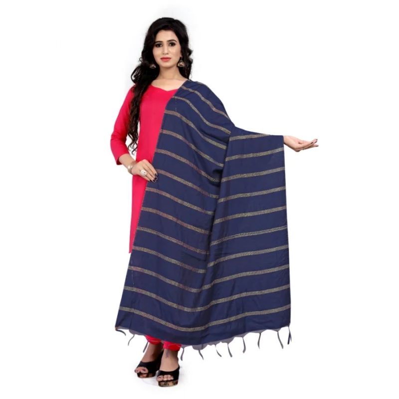 51955863591_e69565002c_o_d-1000x1000-1.webp Generic Women's Cotton Jari Woven Work Dupatta (Blue, Length:2-2.4 mtr)