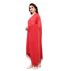 51956459380_64f528cfcc_o_d-1000x1000-1.webp Generic Women's Cotton Silk Strips Printed Dupatta (Red, Length:2-2.4 mtr)