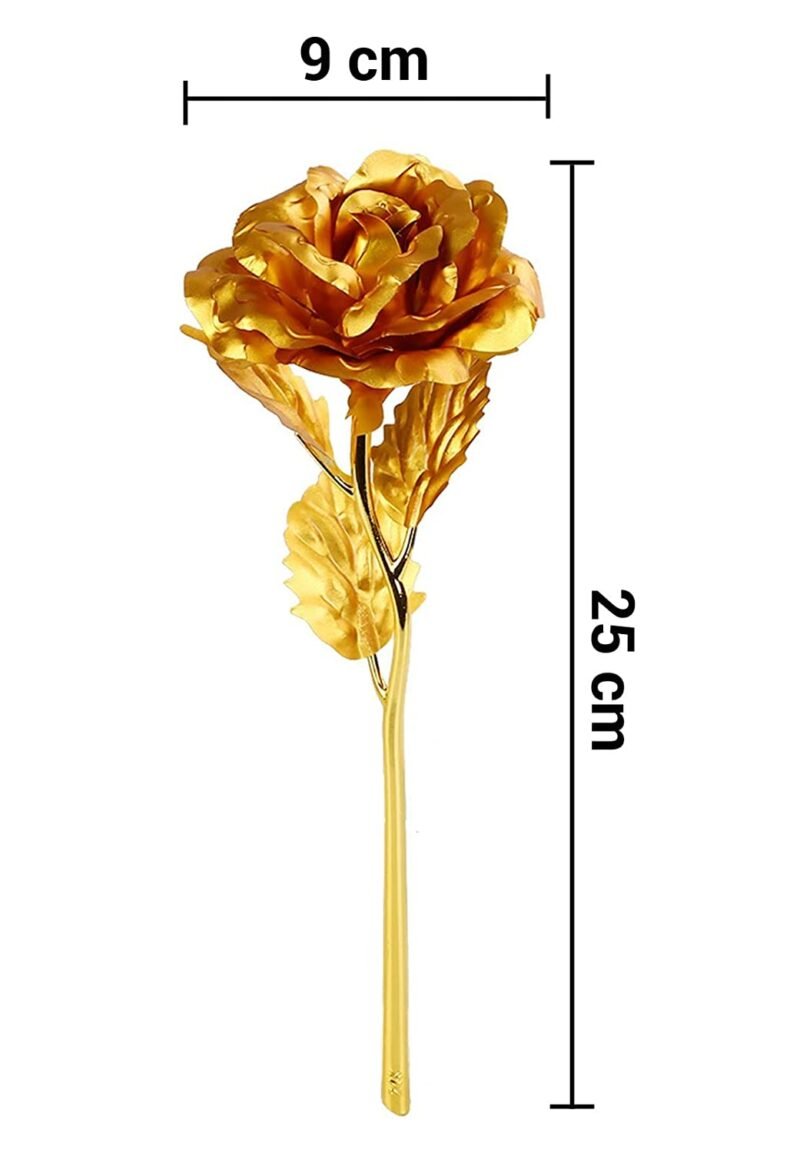51VptqPMk5L._SL1500_4de1596f-93c1-4a3f-b0d1-bf4af8467a34.jpg Gold Plated Artificial Rose – Eternal Love Decor Gift