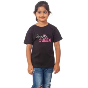 52320472207_03cca43182_o_d-1000x1000-1.webp Generic Girls Cotton Drama Queen Half Sleeve TShirt (Black)