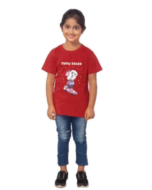 52321587928_edbefb4e6e_o_d-1000x1000-1.webp Generic Girls Cotton Snow Board Half Sleeve TShirt (Maroon)