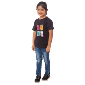 52321695619_cb96bf2fc9_o_d-1000x1000-1.webp Generic Girls Cotton Cat Half Sleeve TShirt (Black)